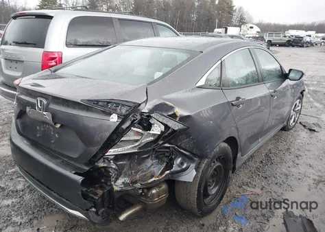 2019 Honda Civic Lx z USA, uszkodzony, nr VIN 2HGFC2F65KH533146